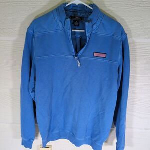 M Vineyard Vines "Shep Shirt" 1/4 zip sweater